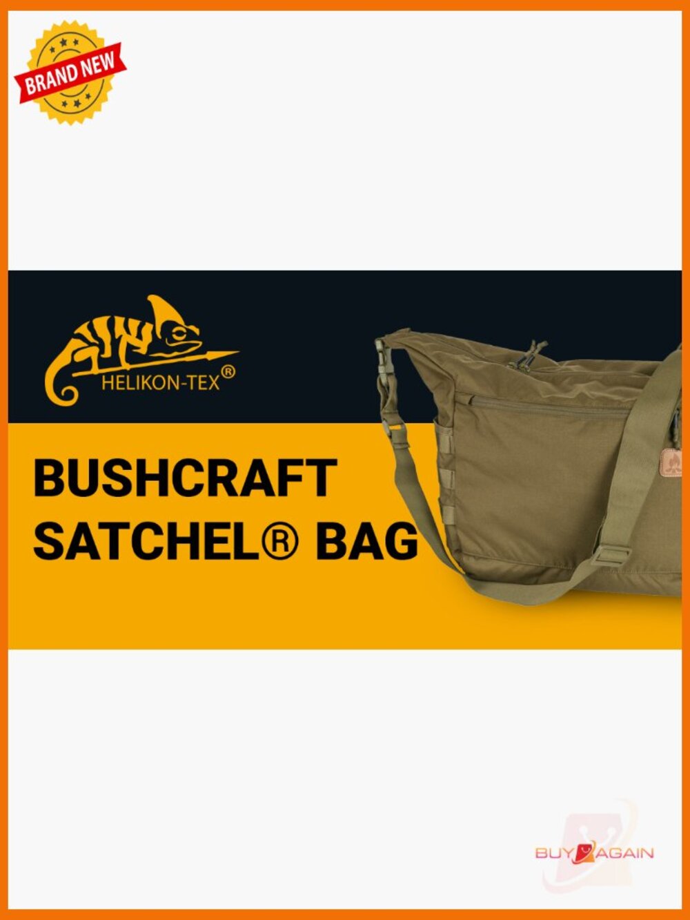 Tactical Bushcraft Satchel 17L 500D Cordura Nylon - Picture 7 of 7